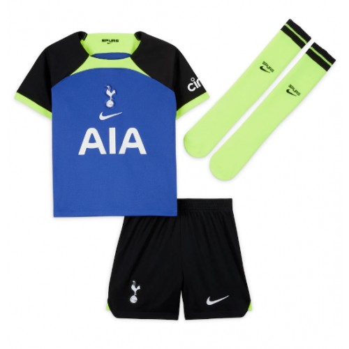 Tottenham Hotspur Harry Kane #10 kläder Barn 2022-23 Bortatröja Kortärmad (+ korta byxor) Tottenham Hotspur Harry Kane #10 kläder Barn 2022-23 Bortatröja Kortärmad (+ korta byxor)